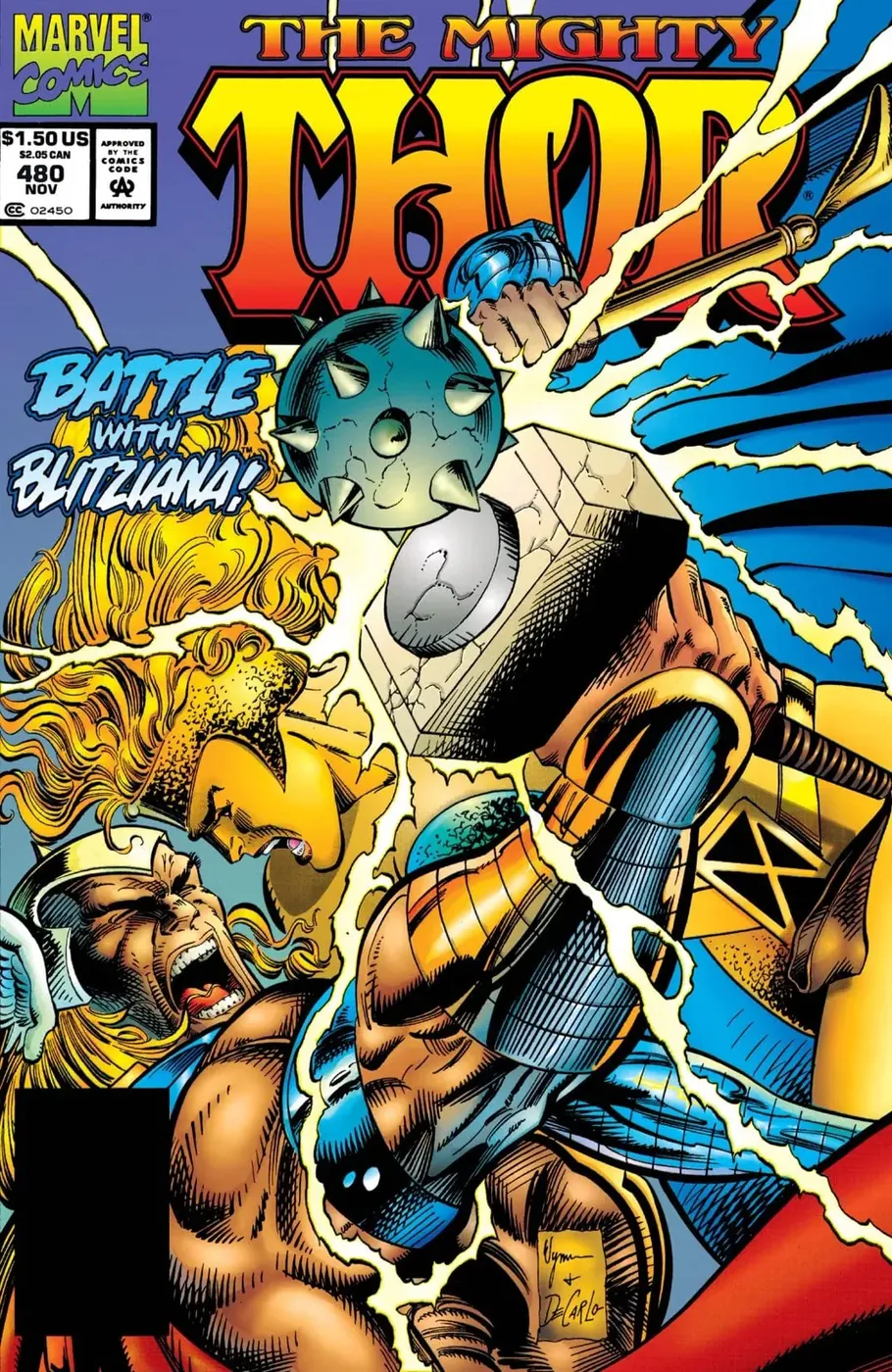 Cover of Thor #480