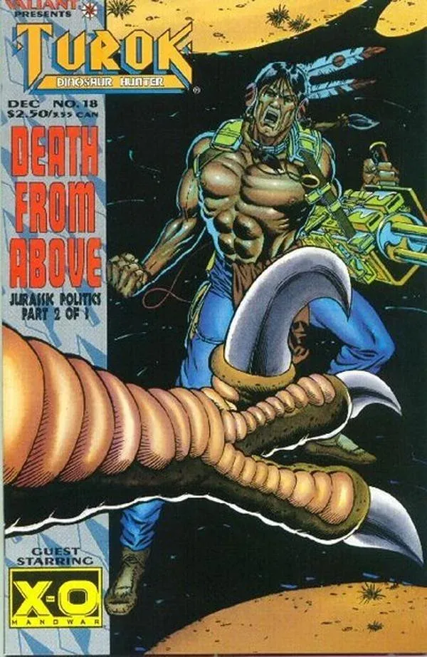 Cover of Turok, Dinosaur Hunter #18