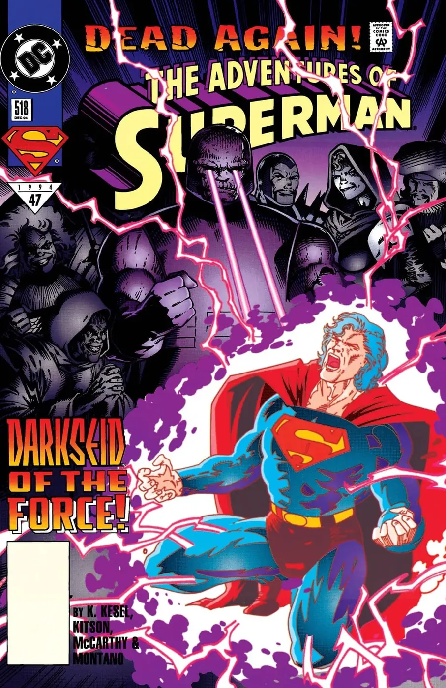 Cover of Adventures of Superman #518