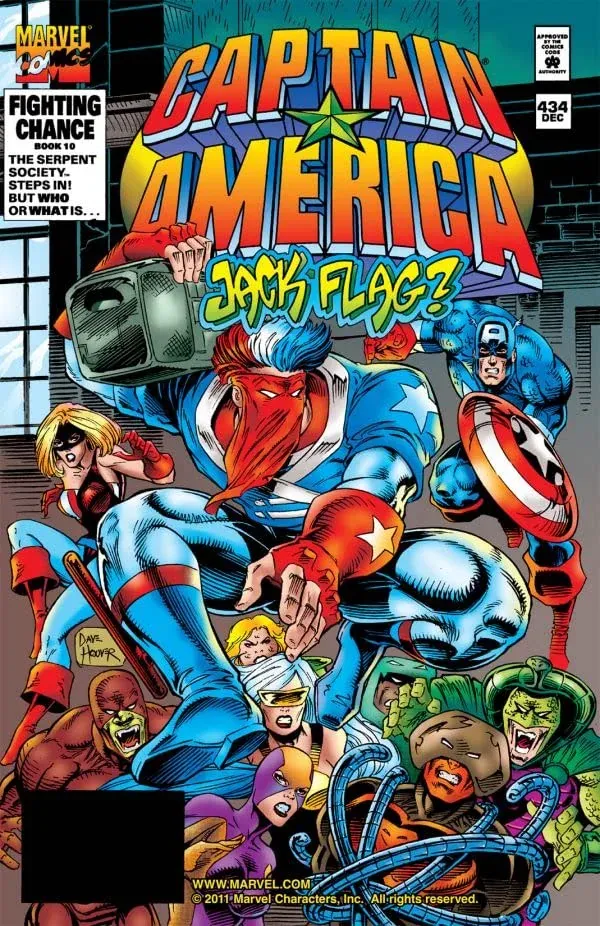 Cover of Captain America #434