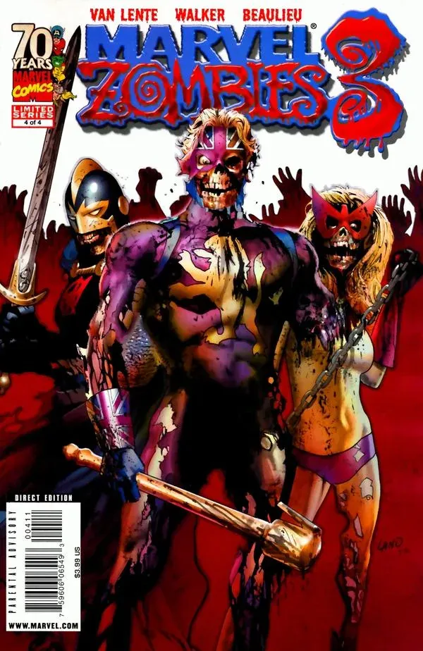 Cover of Marvel Zombies 3 #4