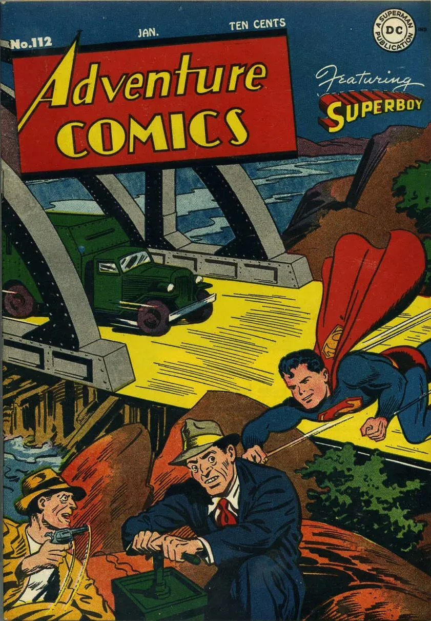 Cover of Adventure Comics #112