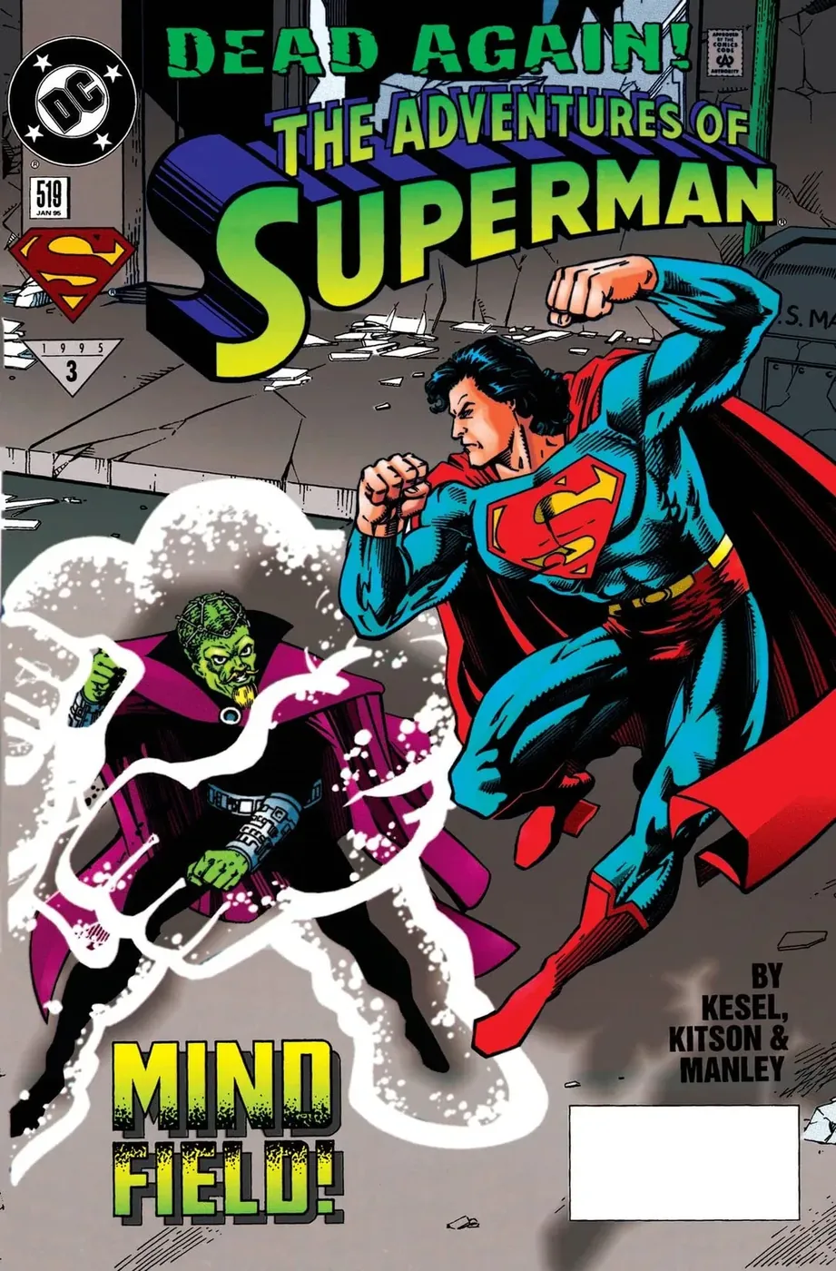 Cover of Adventures of Superman #519
