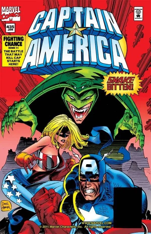 Cover of Captain America #435