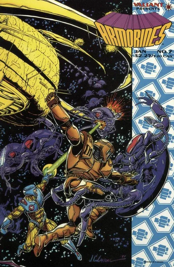 Cover of Armorines #7