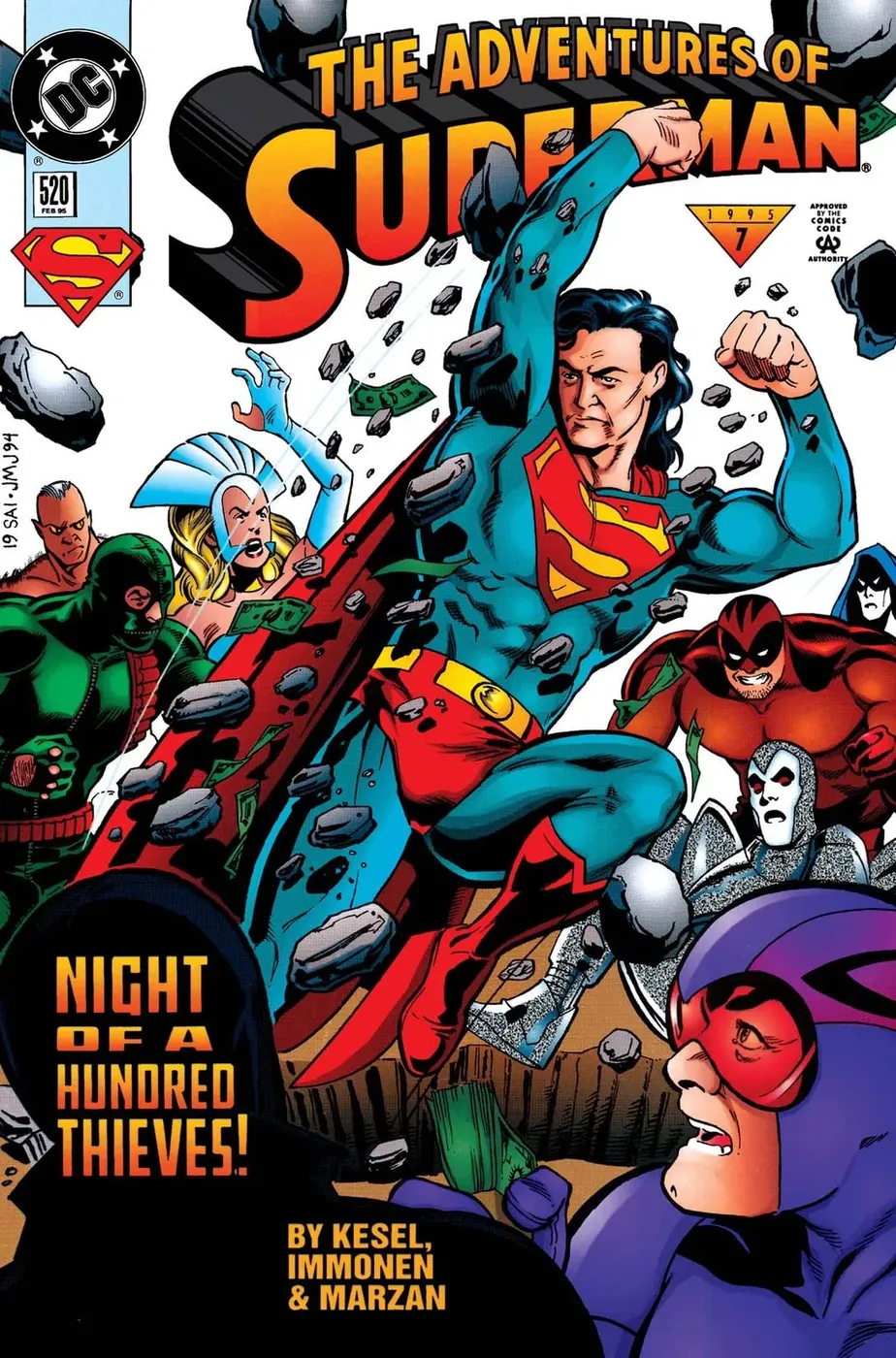 Cover of Adventures of Superman #520