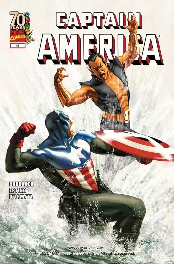 Cover of Captain America #46