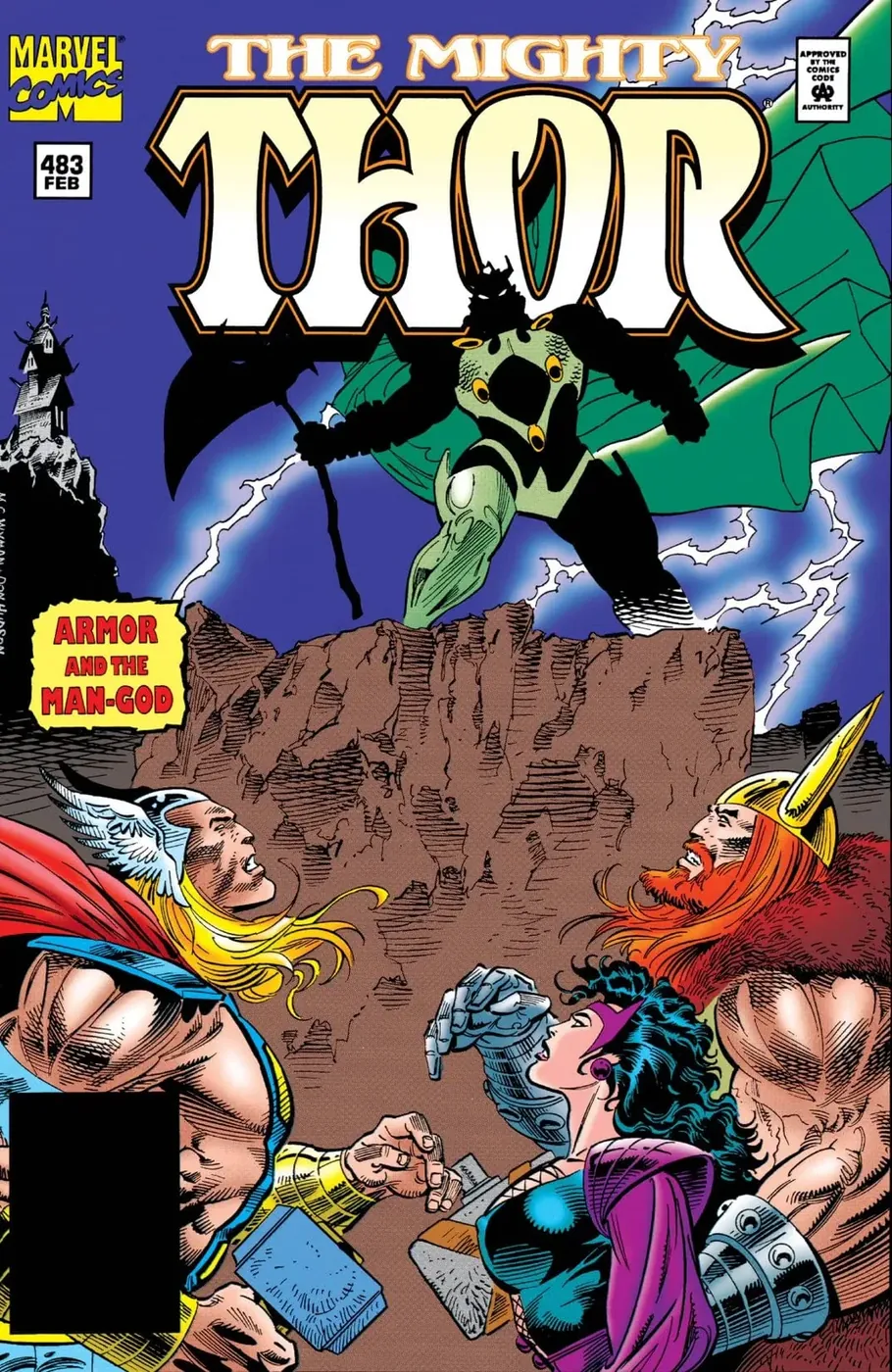 Cover of Thor #483
