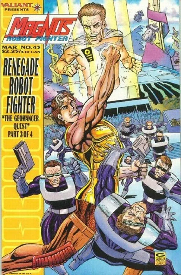 Cover of Magnus Robot Fighter #45