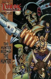 Cover of Turok, Dinosaur Hunter #21
