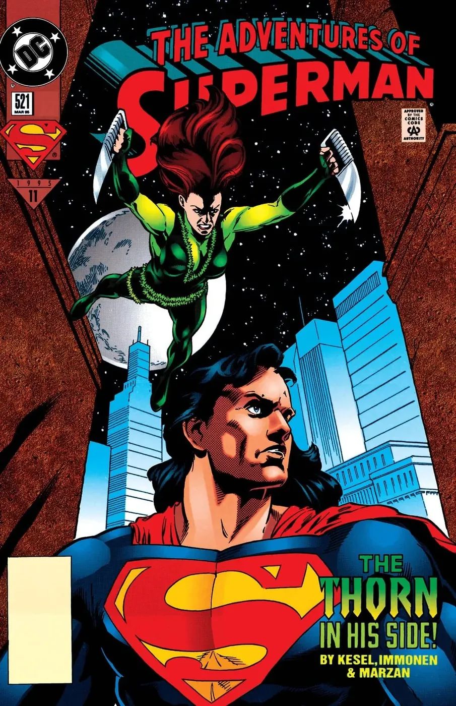Cover of Adventures of Superman #521
