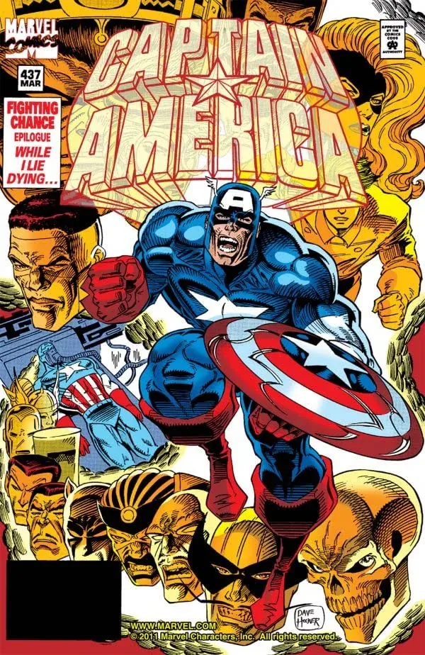 Cover of Captain America #437