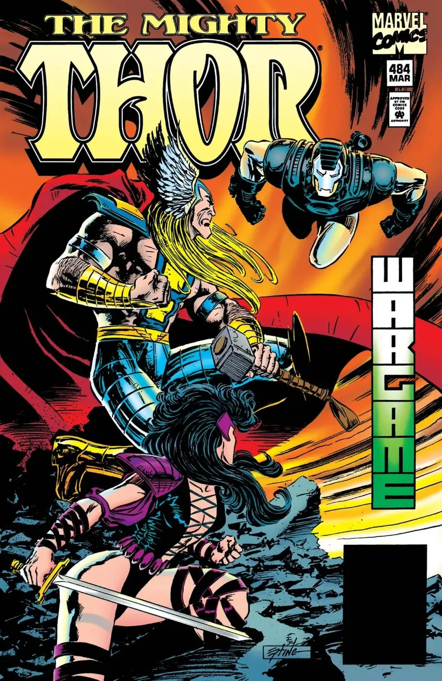 Cover of Thor #484