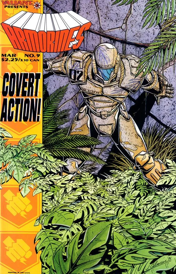 Cover of Armorines #9