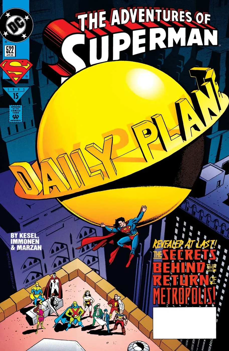 Cover of Adventures of Superman #522