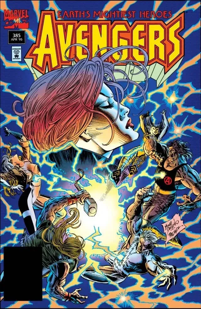 Cover of The Avengers #385