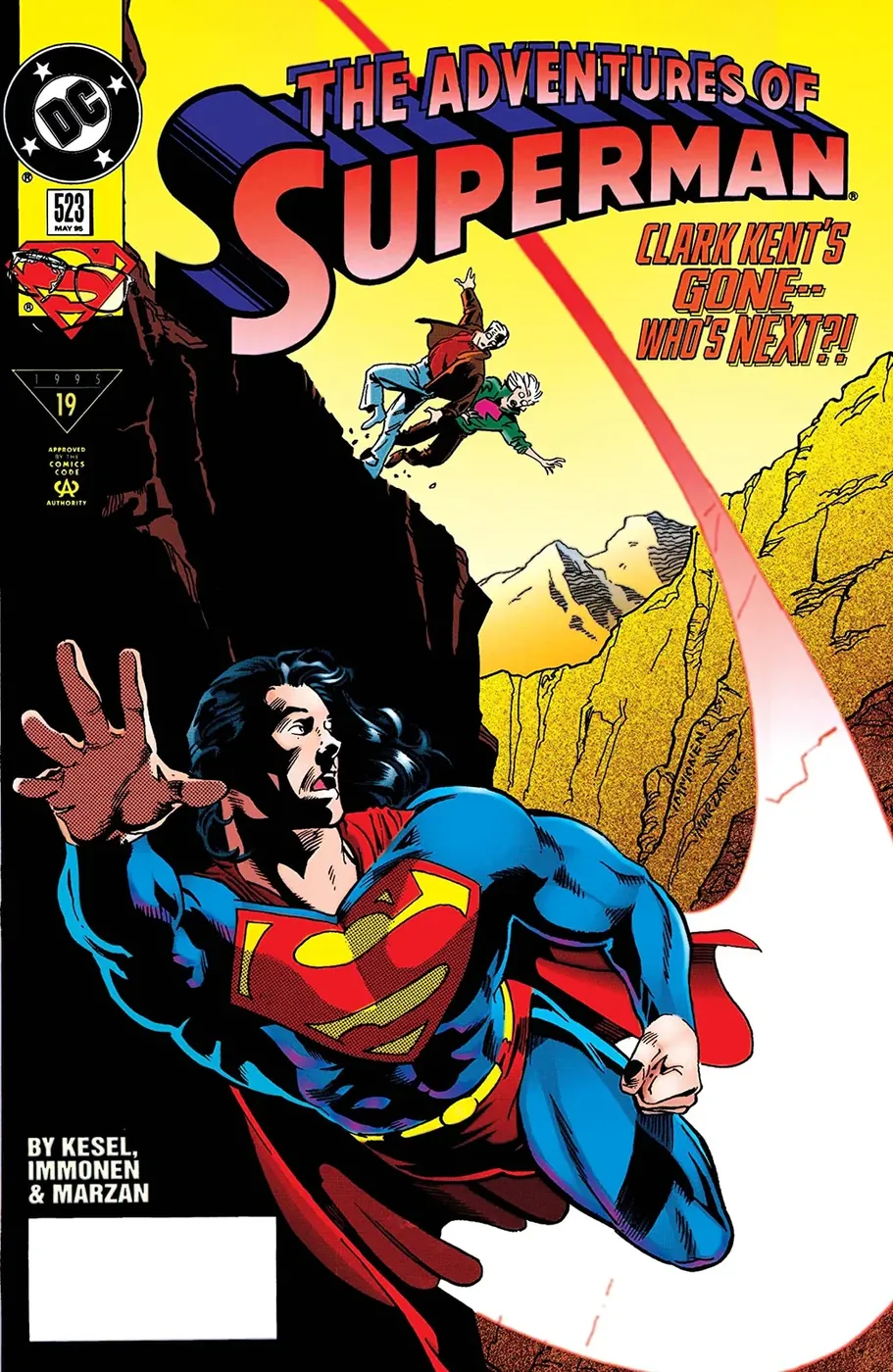 Cover of Adventures of Superman #523