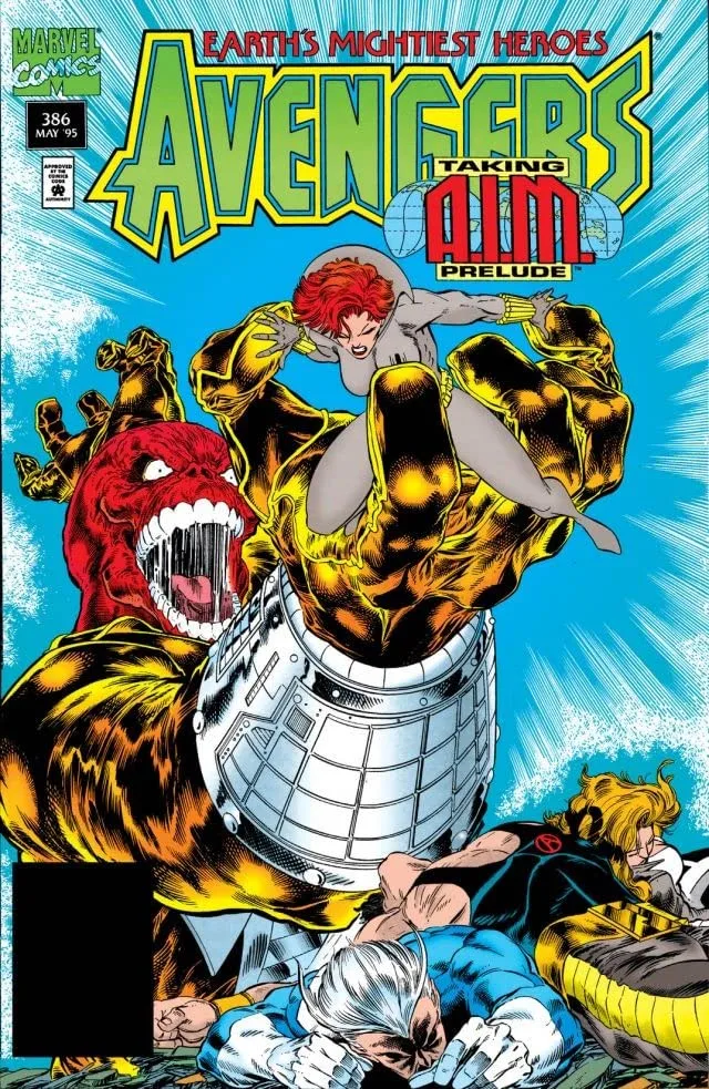 Cover of The Avengers #386