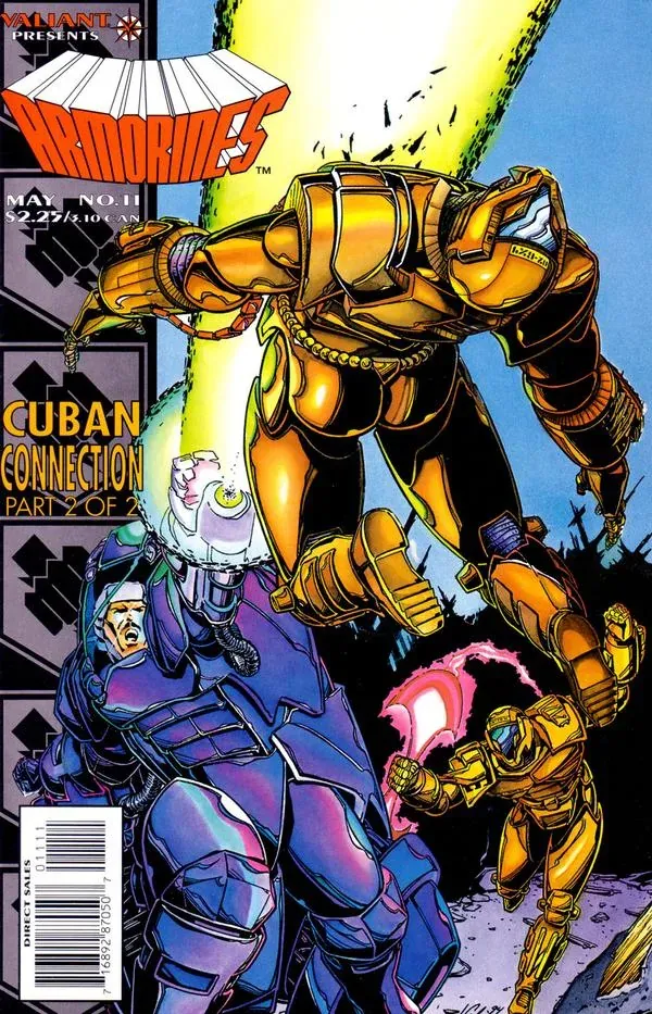 Cover of Armorines #11