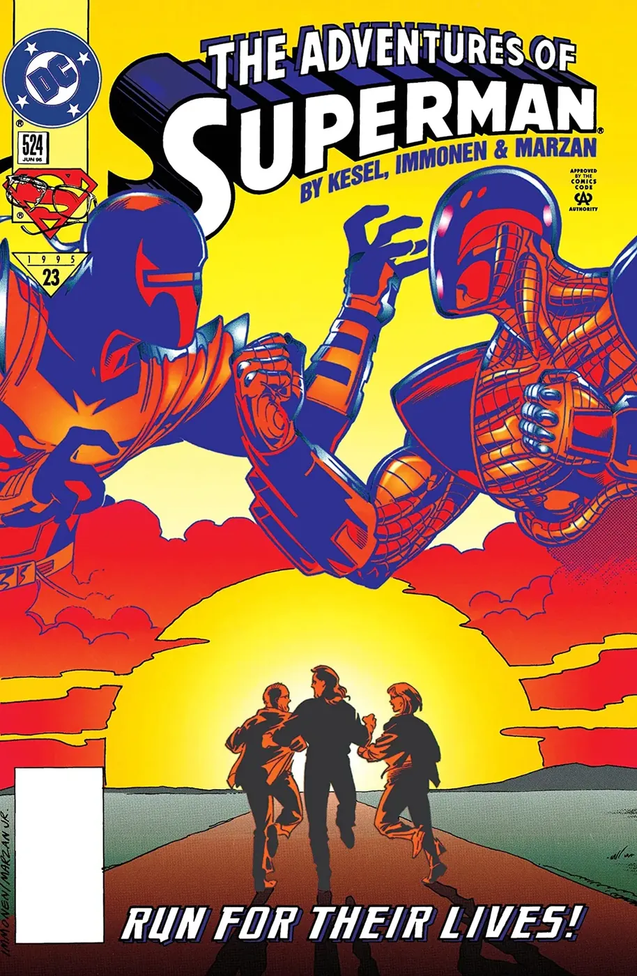 Cover of Adventures of Superman #524