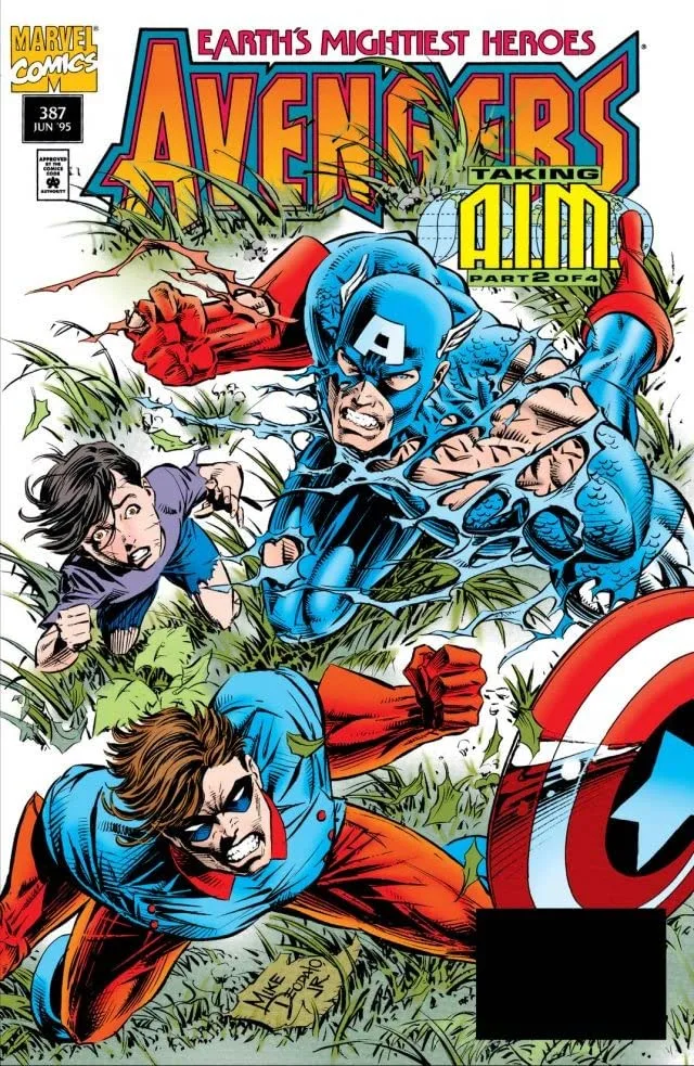 Cover of The Avengers #387