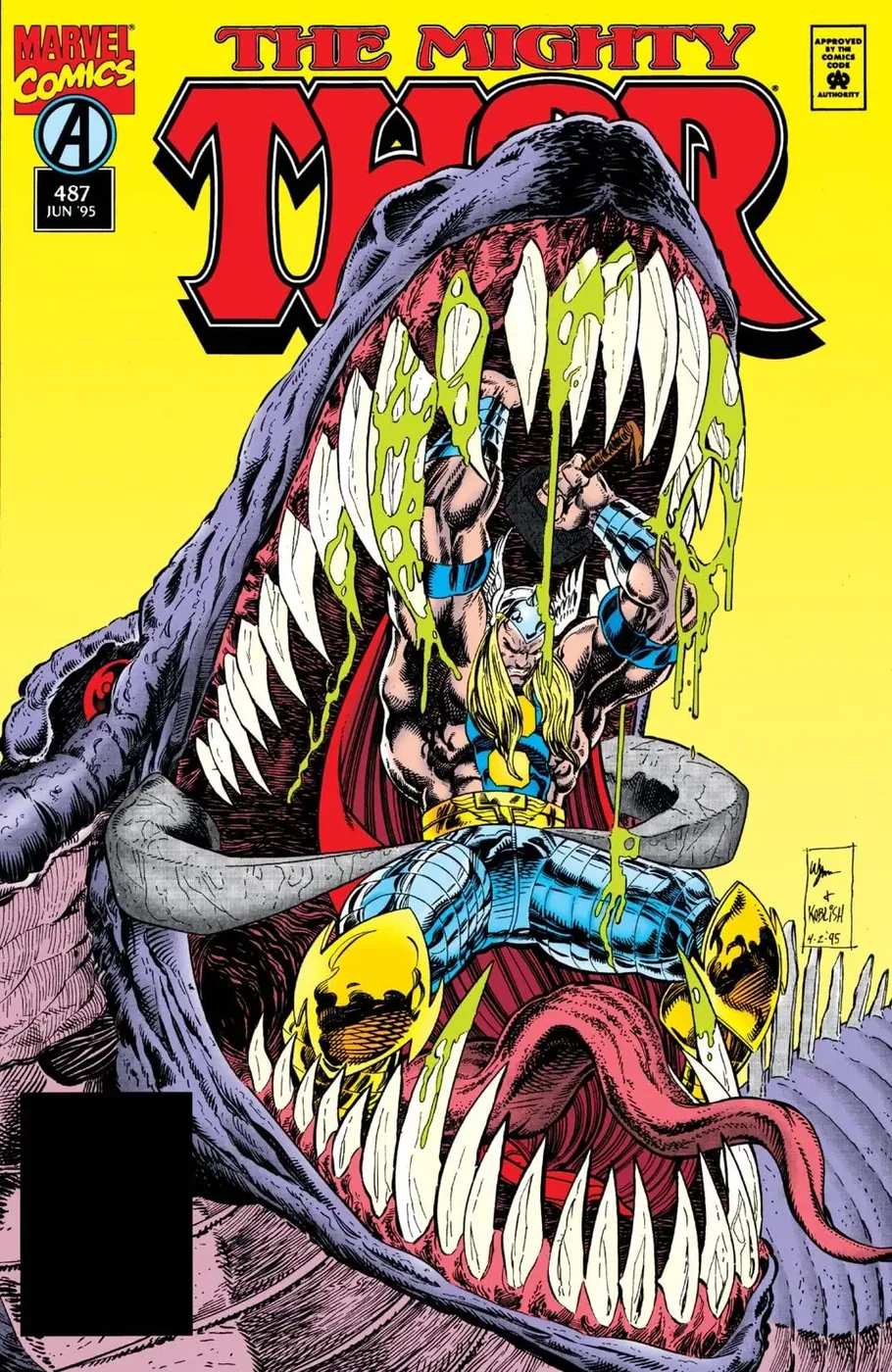 Cover of Thor #487