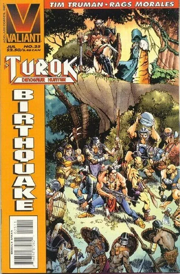 Cover of Turok, Dinosaur Hunter #25