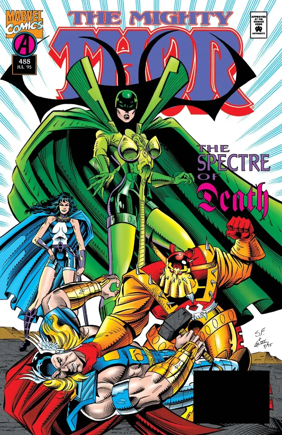 Cover of Thor #488