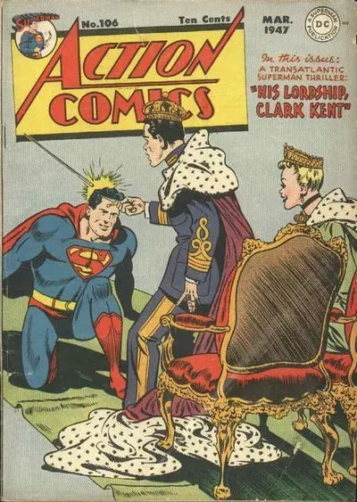 Cover of Action Comics #106