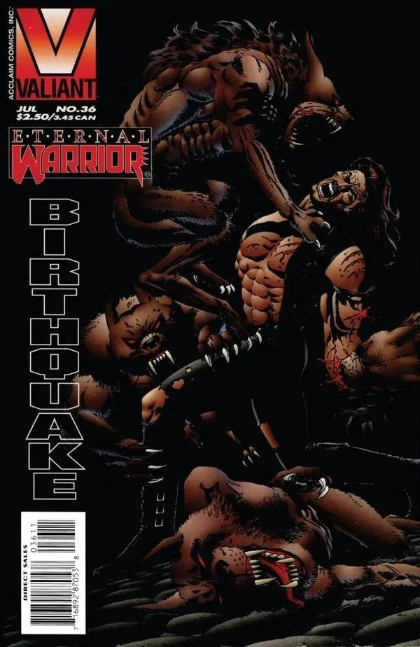 Cover of Eternal Warrior #36