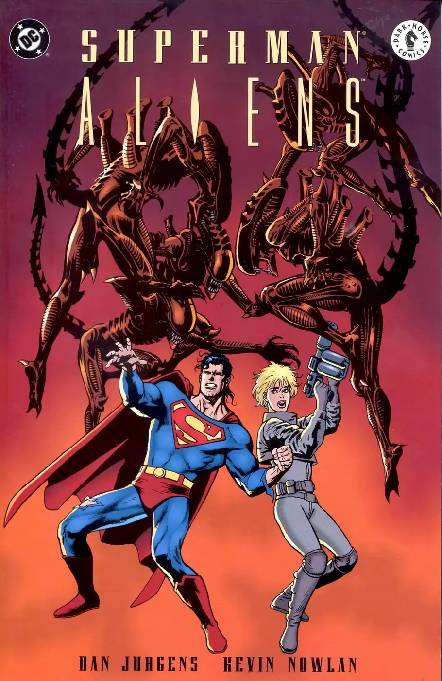 Cover of Superman vs. Aliens #1