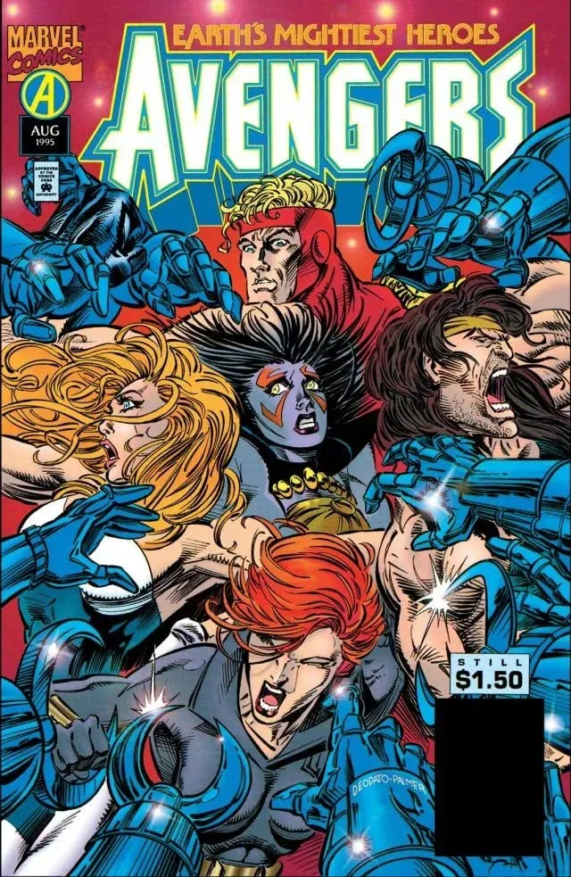 Cover of The Avengers #389