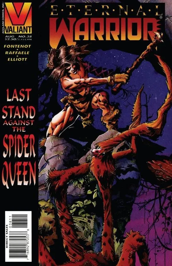 Cover of Eternal Warrior #38
