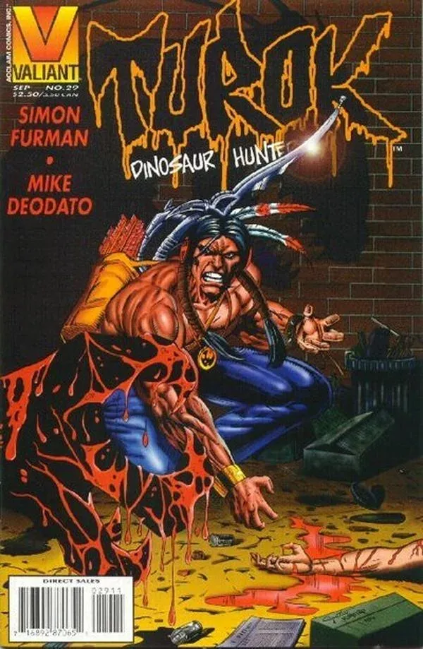 Cover of Turok, Dinosaur Hunter #29