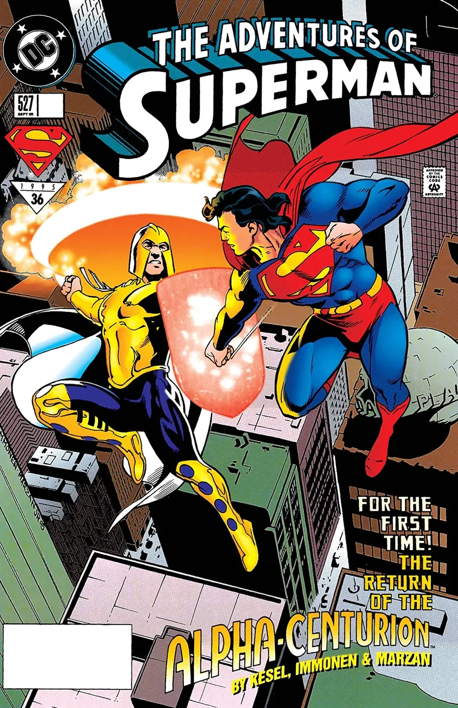 Cover of Adventures of Superman #527
