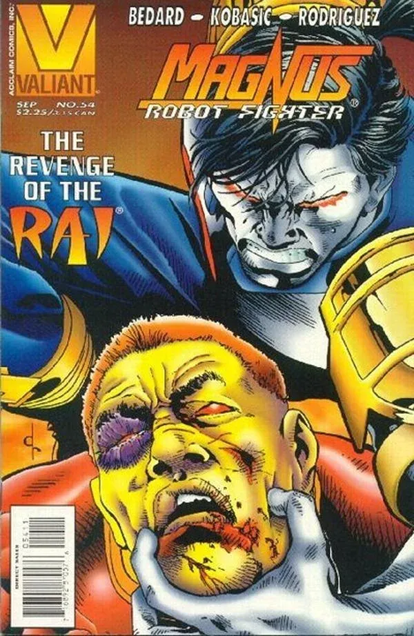 Cover of Magnus Robot Fighter #54