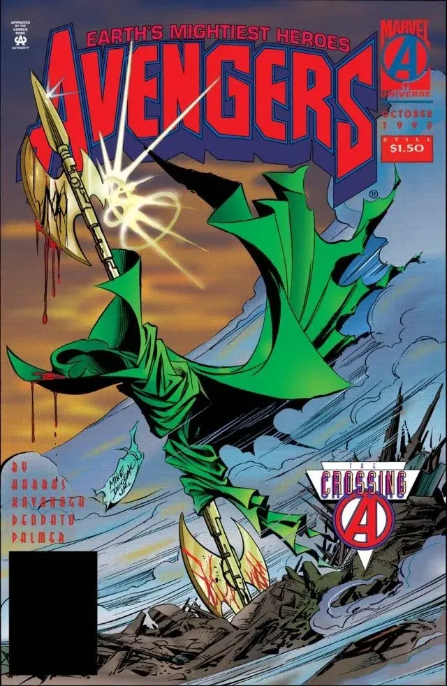 Cover of The Avengers #391