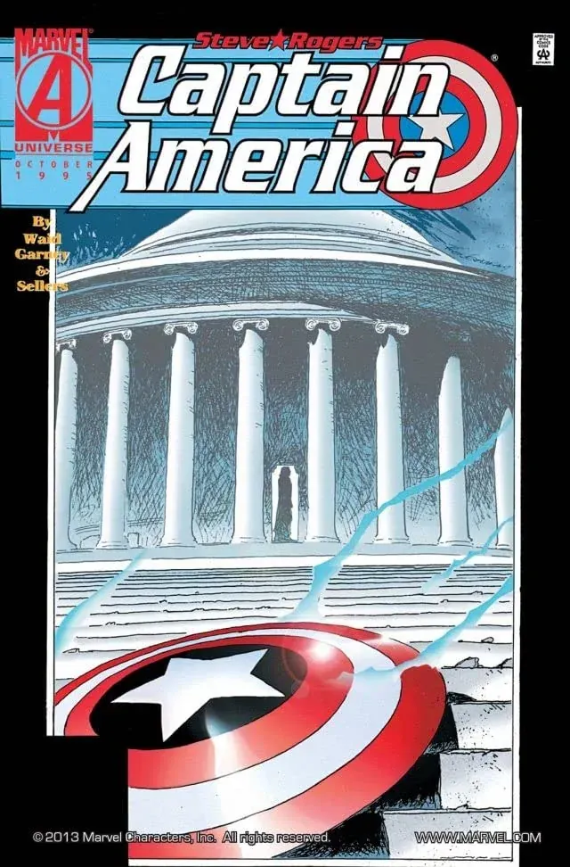 Cover of Captain America #444