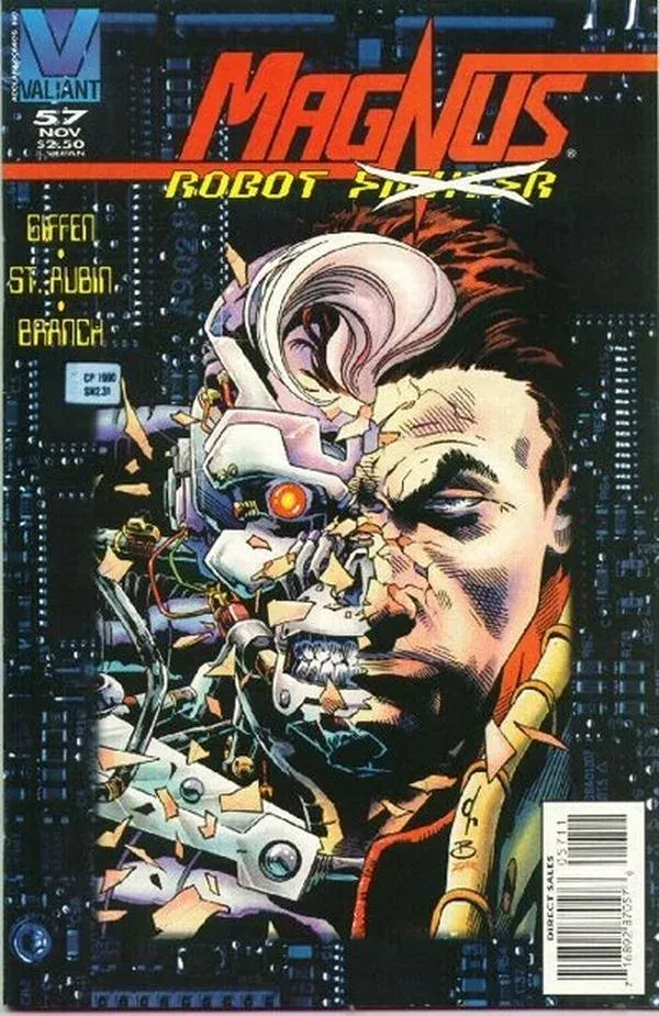 Cover of Magnus Robot Fighter #57