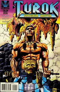 Cover of Turok, Dinosaur Hunter #33