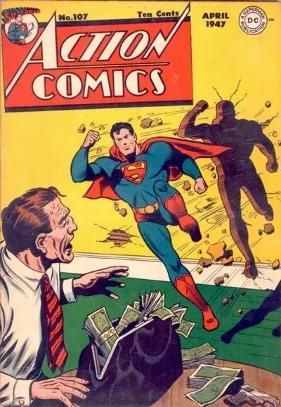 Cover of Action Comics #107