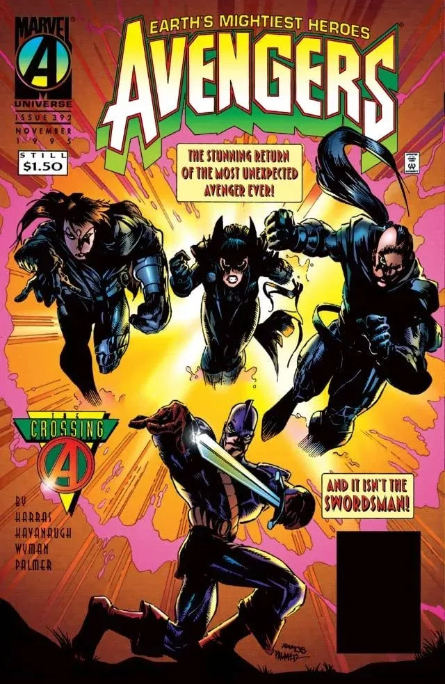 Cover of The Avengers #392