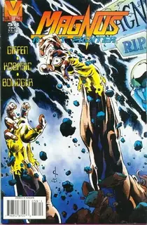 Cover of Magnus Robot Fighter #58