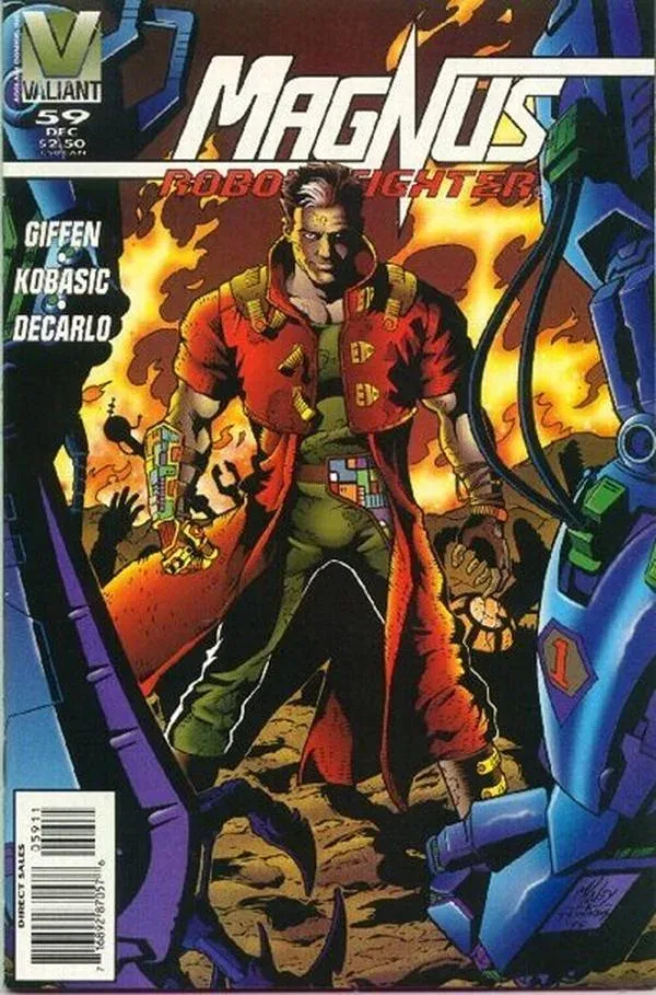 Cover of Magnus Robot Fighter #59