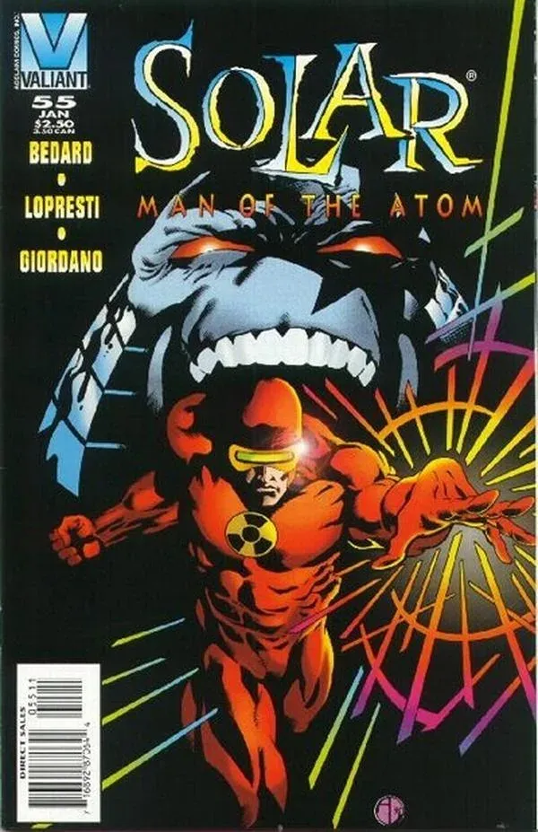 Cover of Solar, Man of the Atom #55