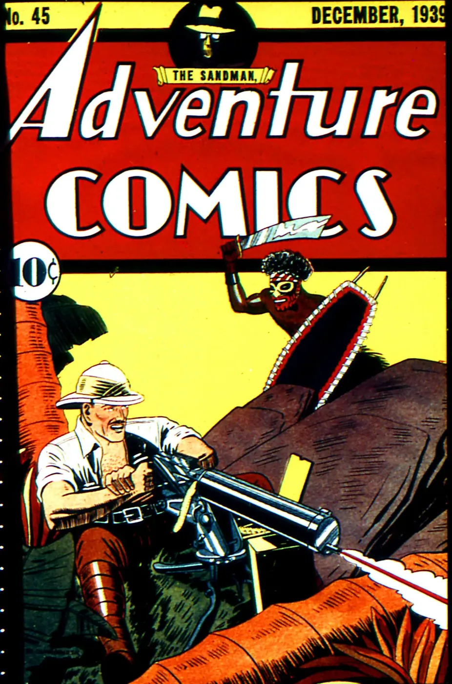 Cover of Adventure Comics #45