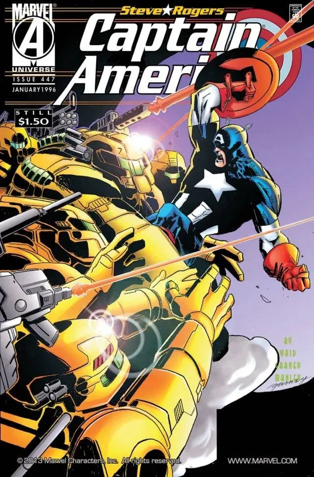 Cover of Captain America #447
