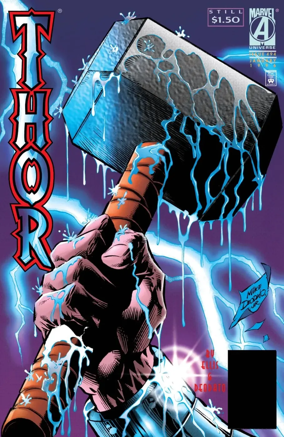 Cover of Thor #494