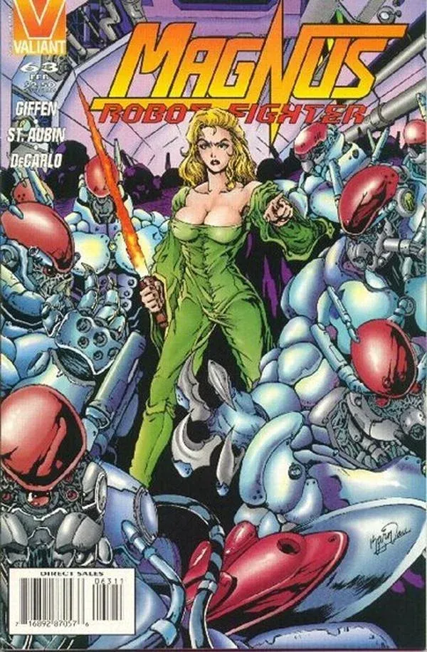 Cover of Magnus Robot Fighter #63