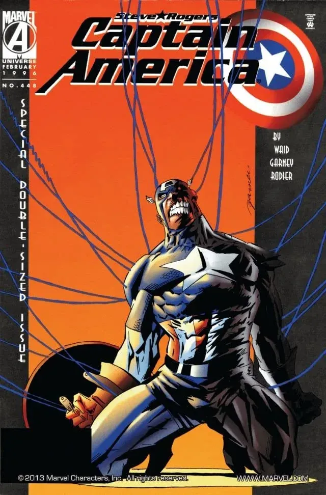 Cover of Captain America #448